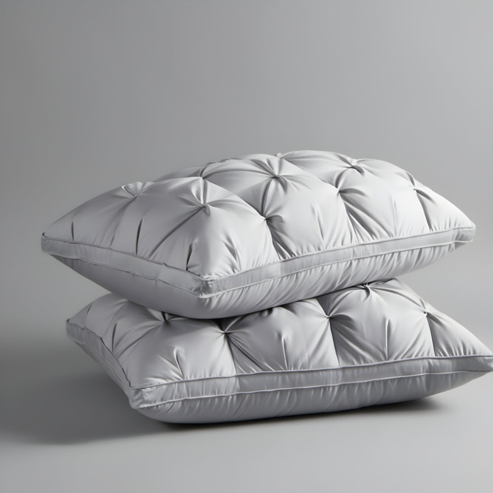 Bed Pillow Down Goose Down Breathable Supportive Sleeping Pillow