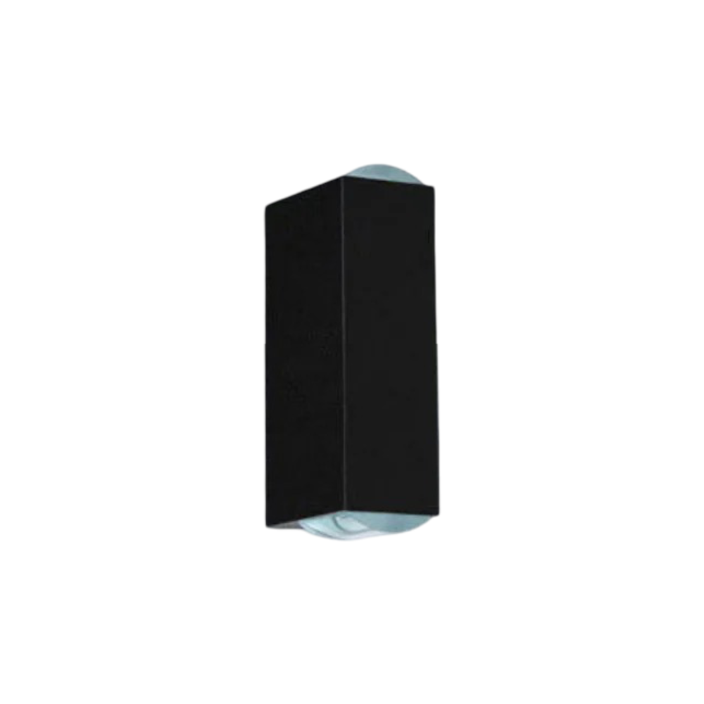 Modern Outdoor Wall Light Black Aluminum LED Exterior Lamp