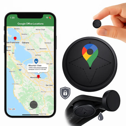 Car GPS Tracker with Magnetic Mount and Real-Time Location Tracking