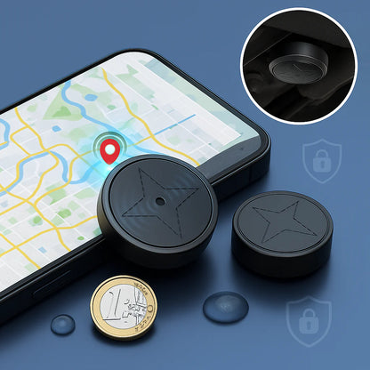 Car GPS Tracker with Magnetic Mount and Real-Time Location Tracking