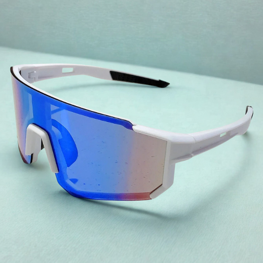 Polarized Sports Sunglasses for Men Wraparound Cycling Running