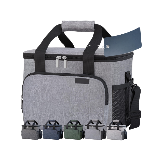 Insulated Cooler Bag Large Waterproof Lunch Tote for Beach Sports