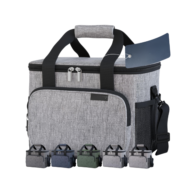 Insulated Cooler Bag Large Waterproof Lunch Tote for Beach Sports