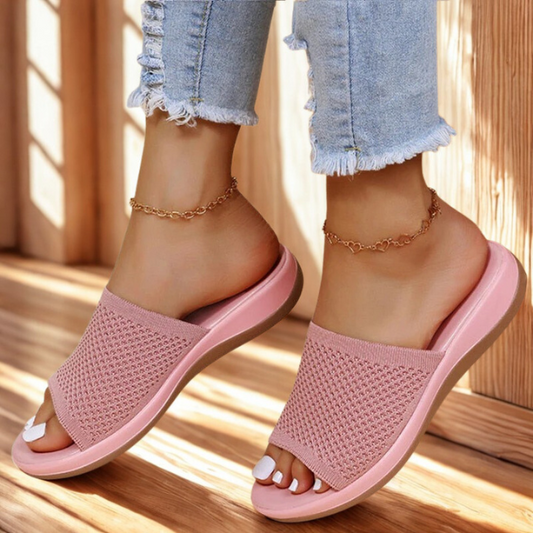 Women’s Breathable Slip On Sandals Lightweight Summer Comfort Shoes