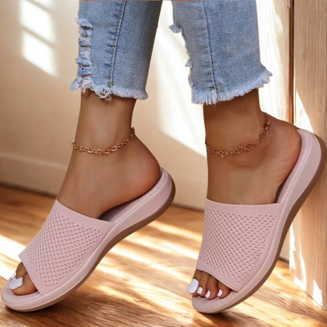 Women’s Breathable Slip On Sandals Lightweight Summer Comfort Shoes