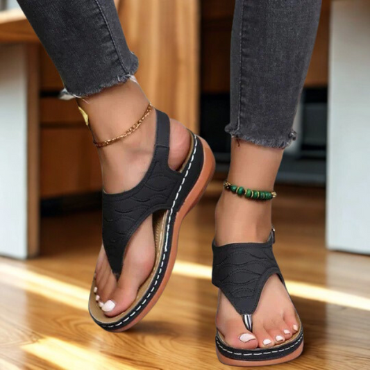 Women Sandals Cushioned Arch Support Comfort Footbed Shoes