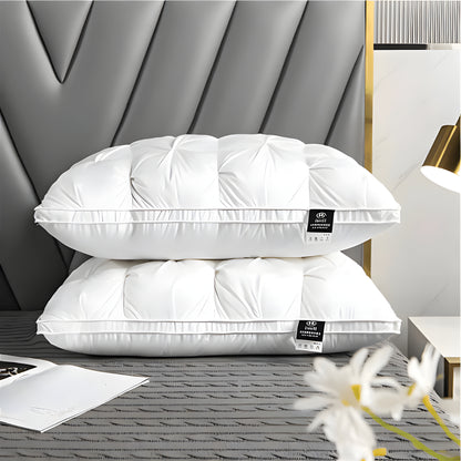 Bed Pillow Down Goose Down Breathable Supportive Sleeping Pillow
