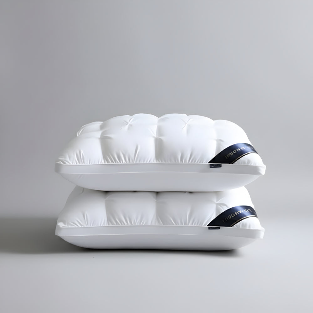 Bed Pillow Down Goose Down Breathable Supportive Sleeping Pillow