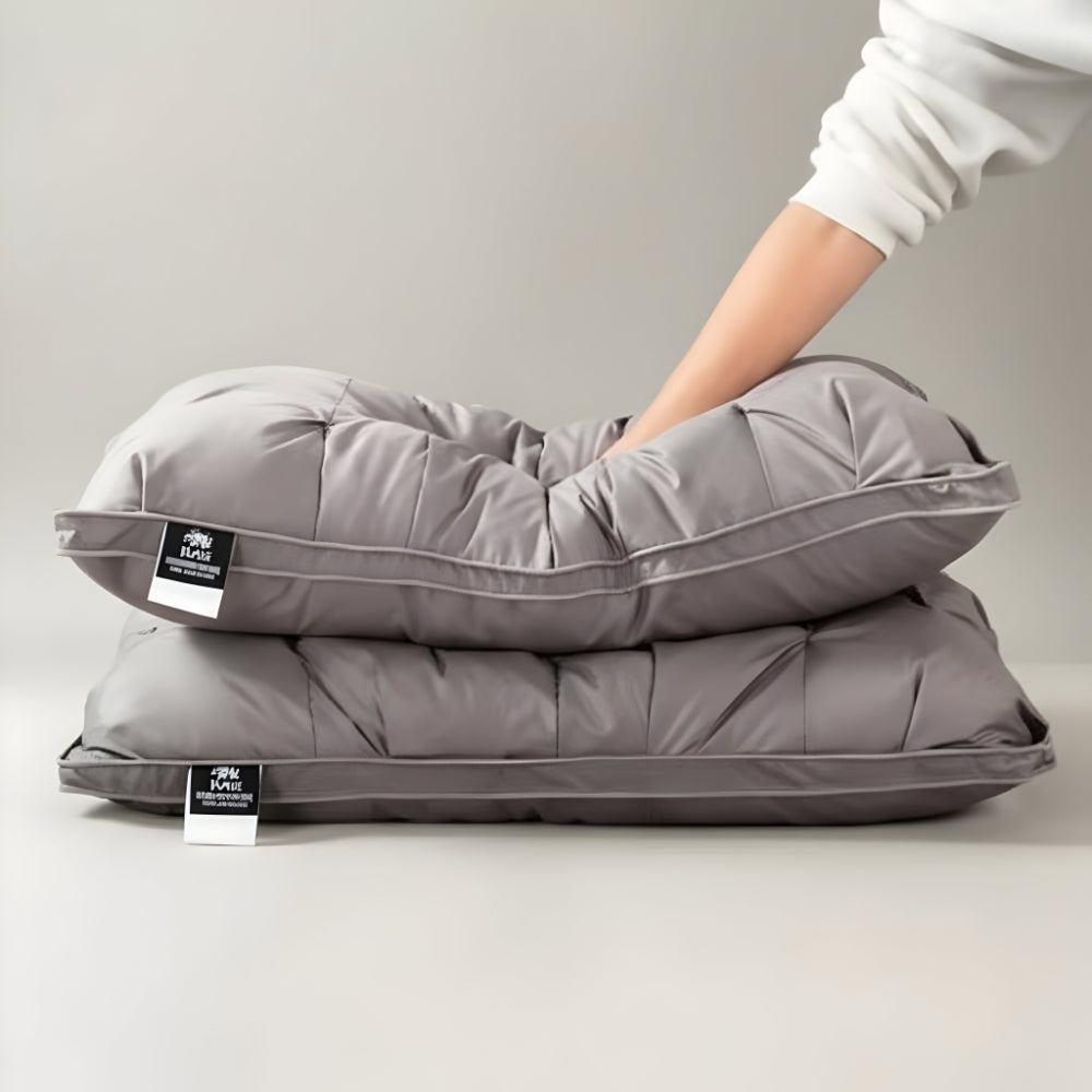 Bed Pillow Down Goose Down Breathable Supportive Sleeping Pillow