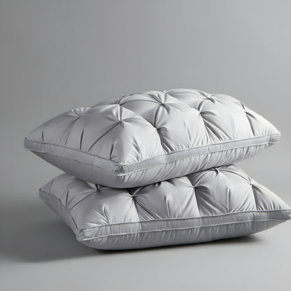 Bed Pillow Down Goose Down Breathable Supportive Sleeping Pillow