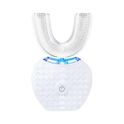 Electric Toothbrush U Shaped Automatic Ultrasonic 360 Teeth Cleaner