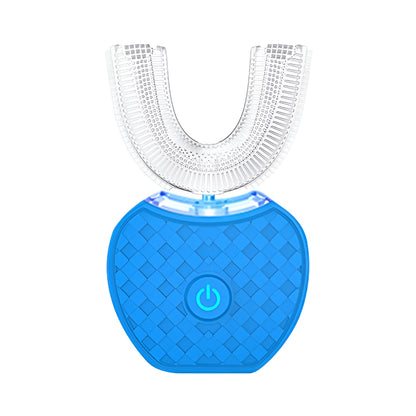 Electric Toothbrush U Shaped Automatic Ultrasonic 360 Teeth Cleaner