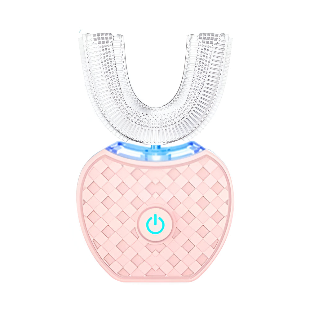 Electric Toothbrush U Shaped Automatic Ultrasonic 360 Teeth Cleaner