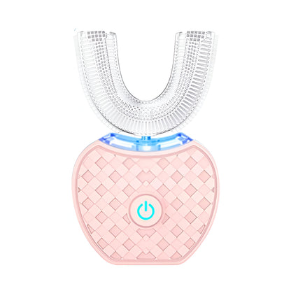 Electric Toothbrush U Shaped Automatic Ultrasonic 360 Teeth Cleaner