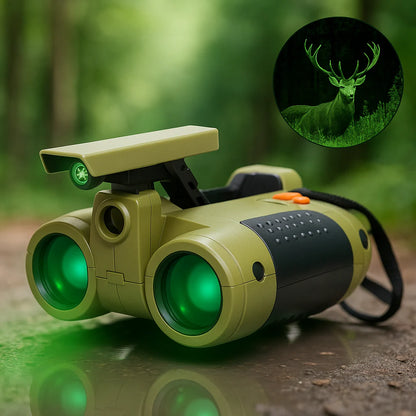 Kids Binoculars Night Vision Lightweight Outdoor Adventure Viewer