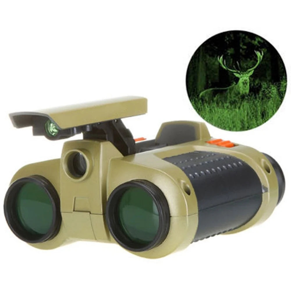 Kids Binoculars Night Vision Lightweight Outdoor Adventure Viewer