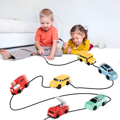 Kids Toy Car Interactive Line Following Educational Vehicle