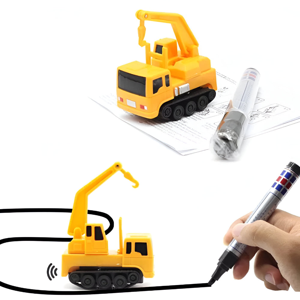 Kids Toy Car Interactive Line Following Educational Vehicle