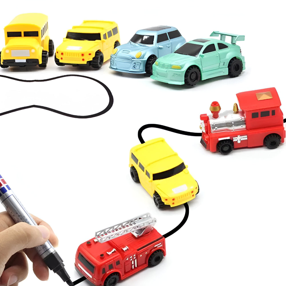 Kids Toy Car Interactive Line Following Educational Vehicle