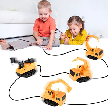 Kids Toy Car Interactive Line Following Educational Vehicle