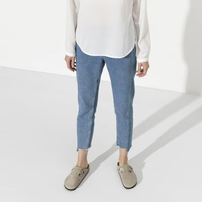 Men's Comfortable Suede Clogs Soft Footbed Slip On