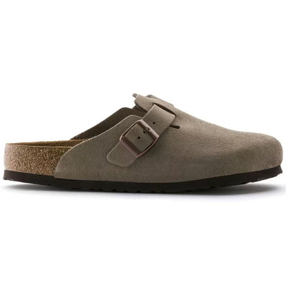 Men's Comfortable Suede Clogs Soft Footbed Slip On