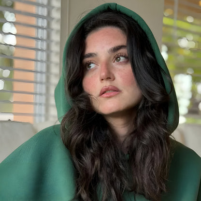 Wearable Blanket Oversized Hoodie Sherpa Fleece Cozy Warm Poncho