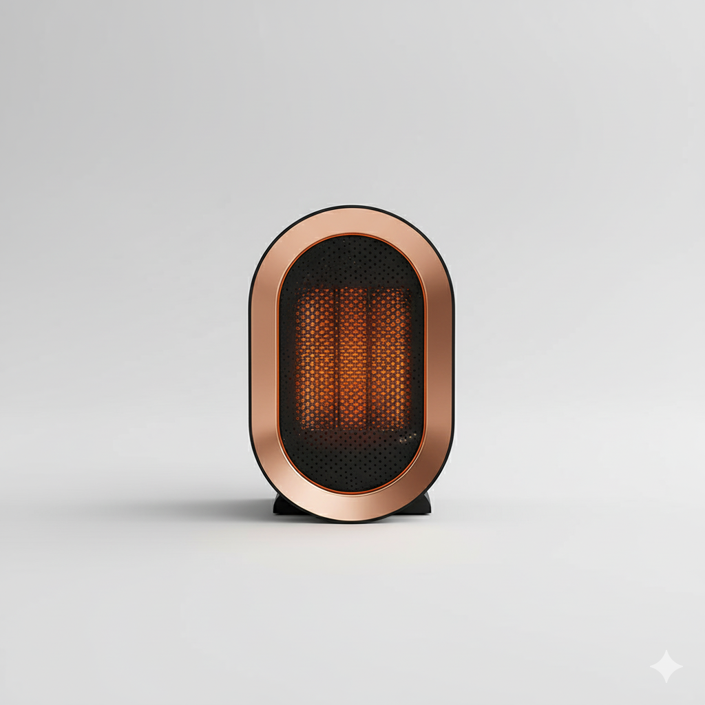 Portable Electric Space Heater Fast Heating Energy Efficient Compact 1