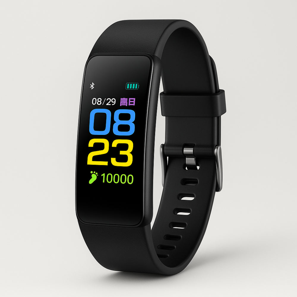 Fitness Tracker Senior Smartwatch LED Display Heart Rate Monitor