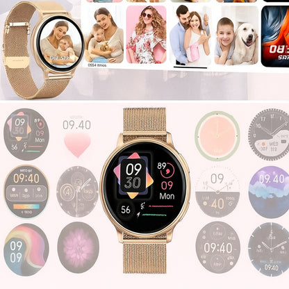 Smartwatch Fitness Tracker Women Modern Health Monitoring Watch