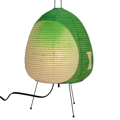 Table Lamp Japanese Paper Shade Warm Ambient Light