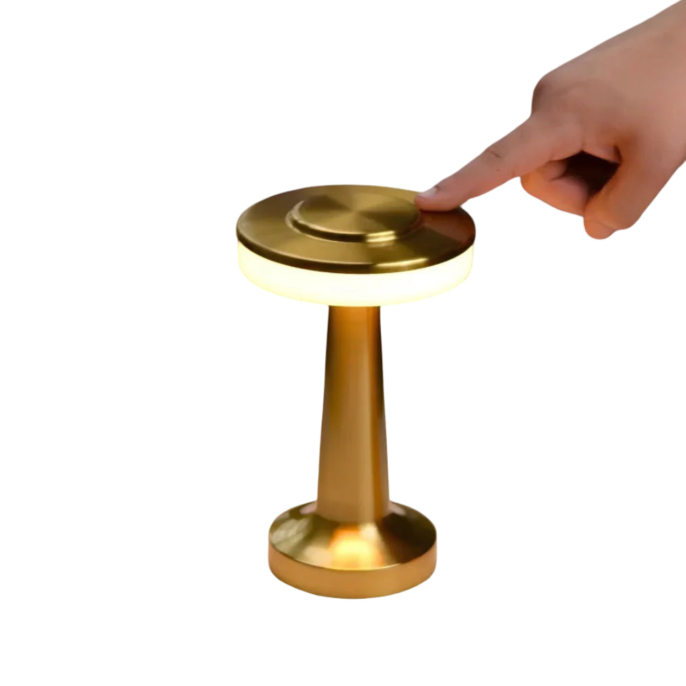 Table Lamp Rechargeable Cordless Dimmable LED Desk Light Touch