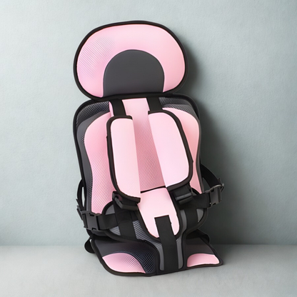 Child Car Seat Travel Booster with 5-Point Harness Safety Support