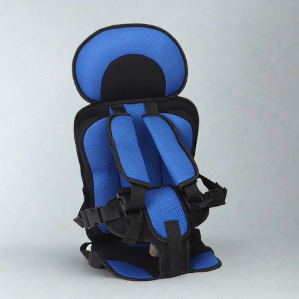 Child Car Seat Travel Booster with 5-Point Harness Safety Support