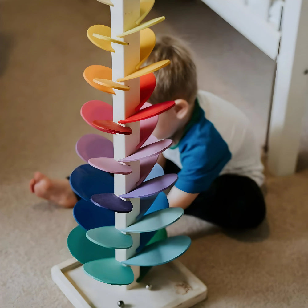 Marble Run Wooden Montessori Educational Kids Toy