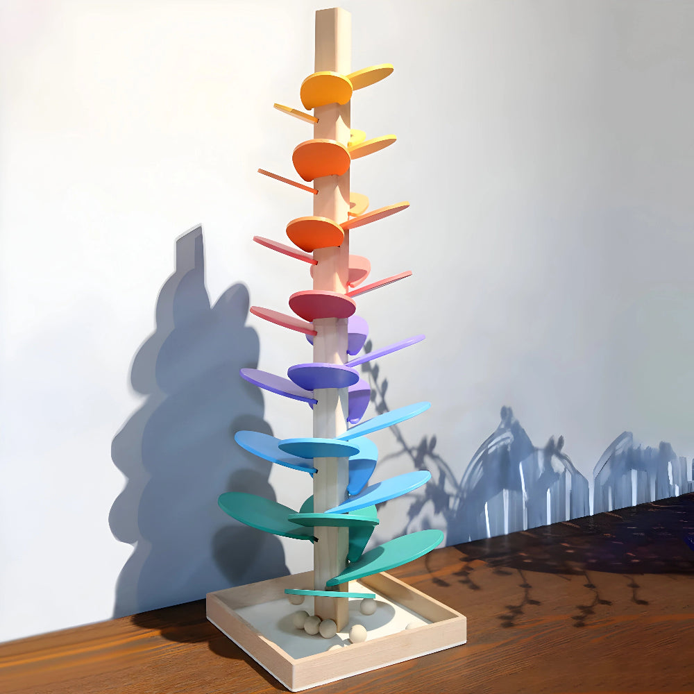 Marble Run Wooden Montessori Educational Kids Toy