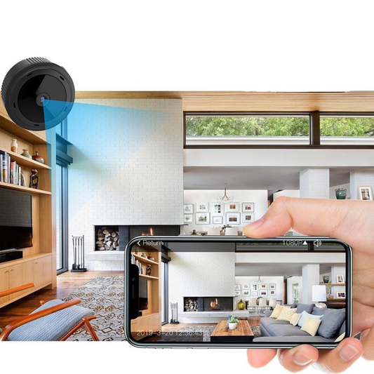 Wireless Home Security Camera Mini WiFi Night Vision Indoor