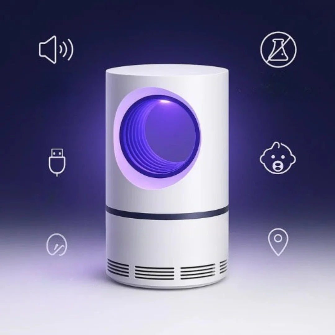 UV Mosquito Killer Lamp Indoor Outdoor Silent Insect Trap Light