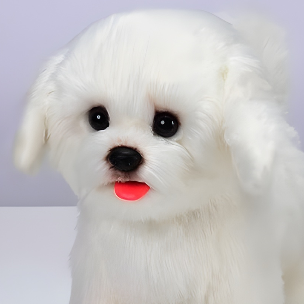 Robot Dog Toy Realistic Walking Plush Interactive Puppy